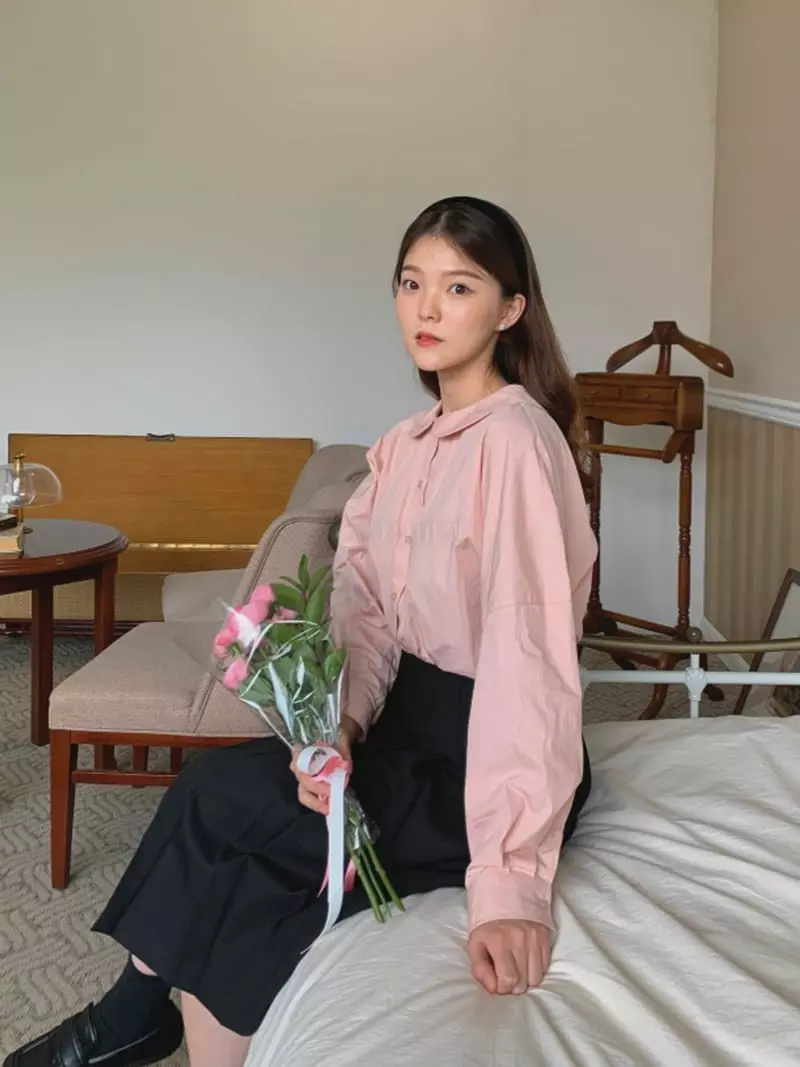 frill - Korean Women Fashion - #womensfashion - Wind Blouse