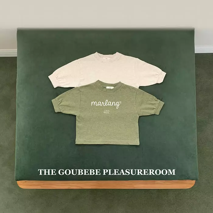 go;u - Korean Baby Fashion - #babyboutique - Bebe Delly Tee