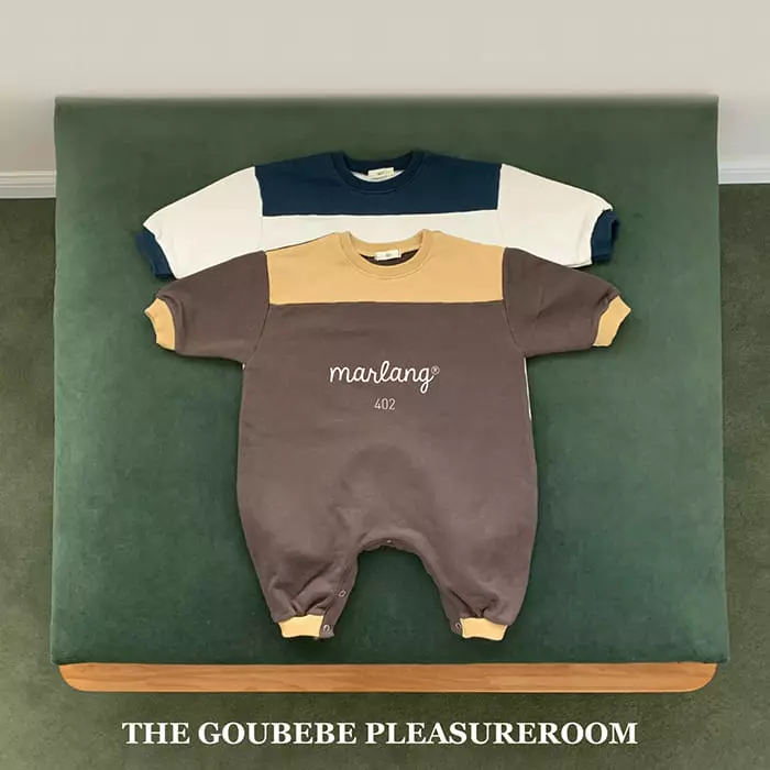 go;u - Korean Baby Fashion - #babyboutique - Bebe Scot Bodysuit