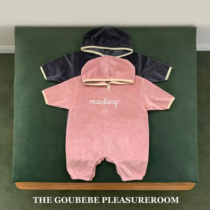 go;u - Korean Baby Fashion - #babyboutiqueclothing - Bebe Hoody Bodysuit