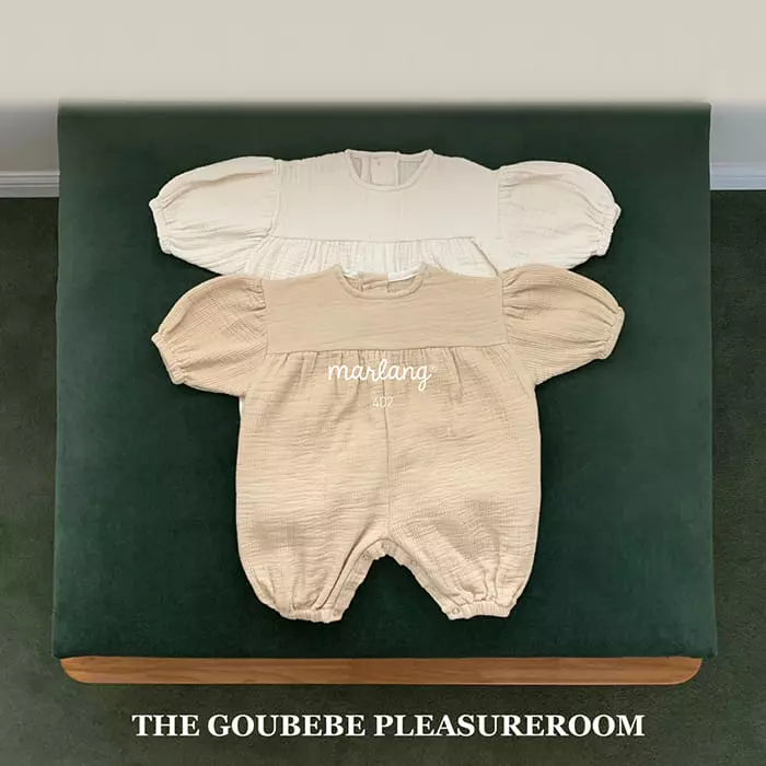 go;u - Korean Baby Fashion - #babygirlfashion - Bebe Half Bodysuit