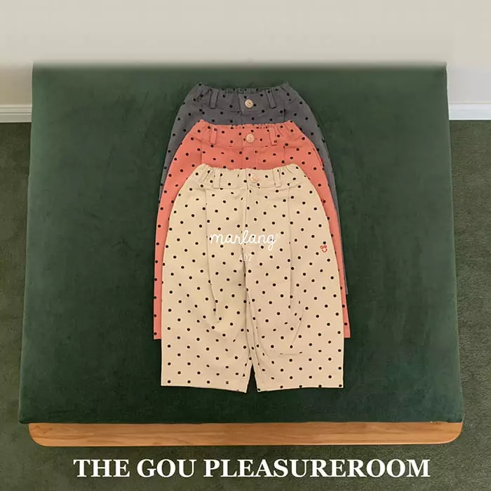 go;u - Korean Children Fashion - #kidsstore - Dot Pants 