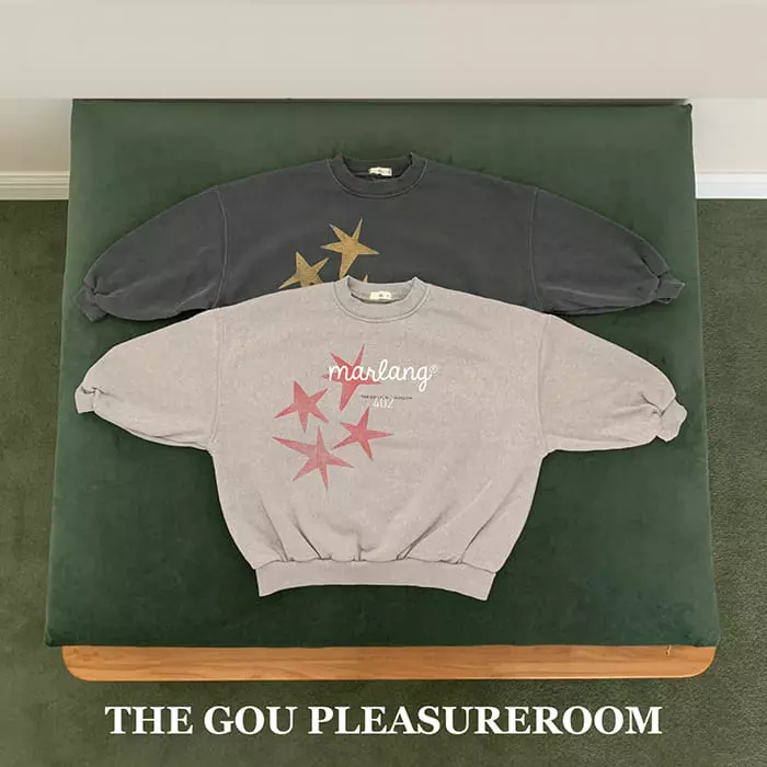 go;u - Korean Children Fashion - #magicofchildhood - Star Po Sweatshirt with Mom