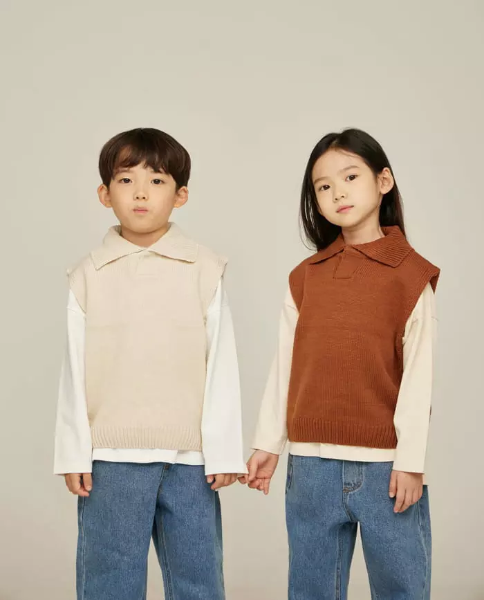 nrk - Korean Children Fashion - #Kfashion4kids - Collar Vest - 11