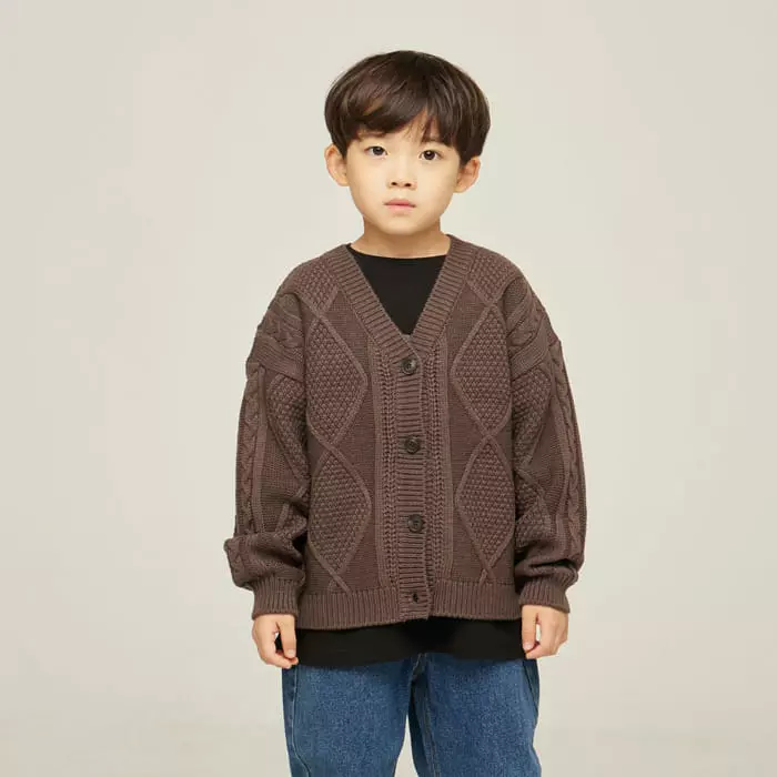 nrk - Korean Children Fashion - #Kfashion4kids - Big Fisher Man Cardigan - 9