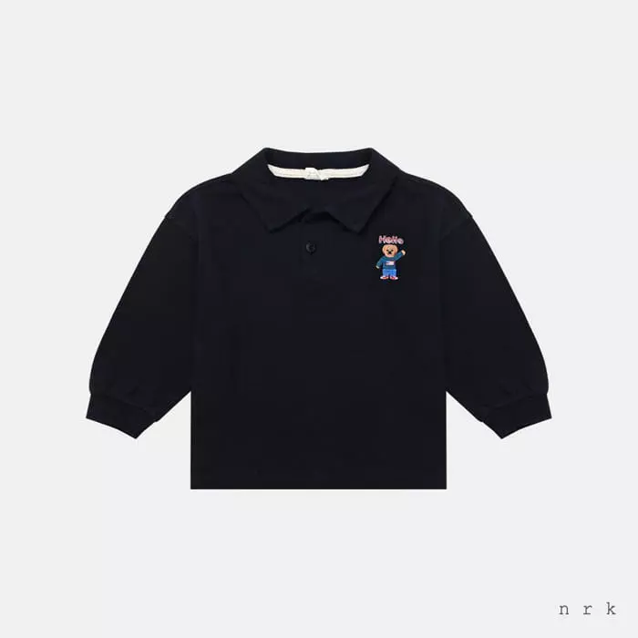nrk - Korean Children Fashion - #Kfashion4kids - Bear Collar Tee - 5
