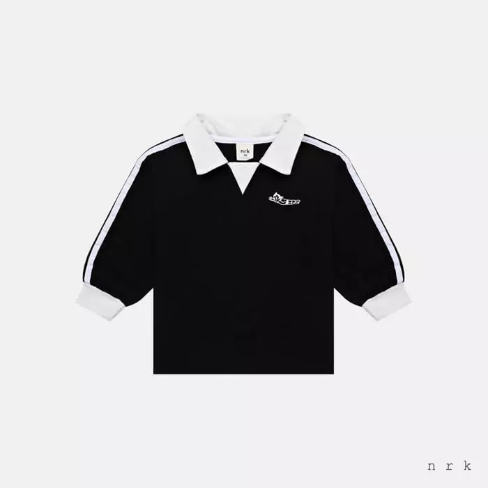 nrk - Korean Children Fashion - #kidzfashiontrend - Two Collar Tee - 4