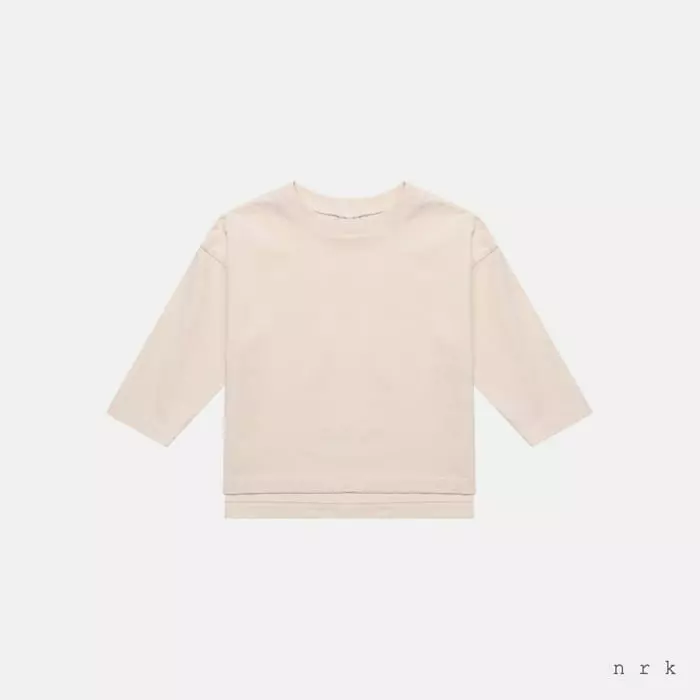nrk - Korean Children Fashion - #Kfashion4kids - Basic Slit Tee - 3