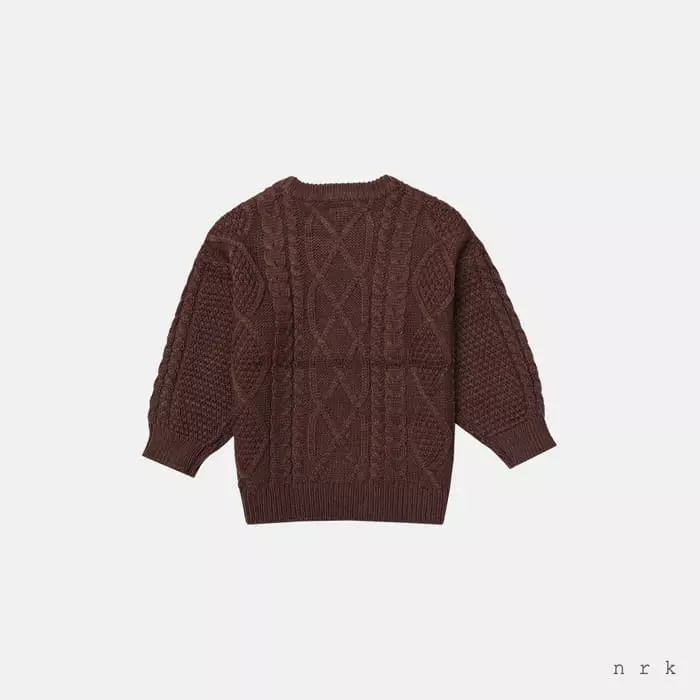 nrk - Korean Children Fashion - #Kfashion4kids - Fisher Man Knit Tee - 5