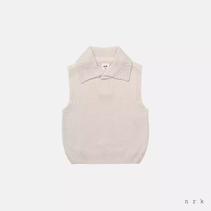 nrk - Korean Children Fashion - #childofig - Collar Vest - 3