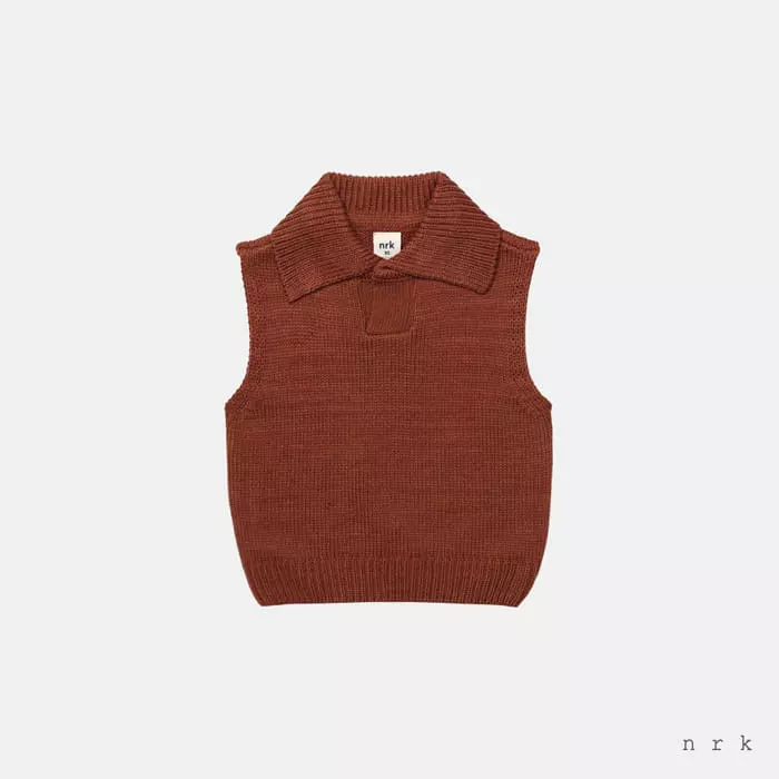 nrk - Korean Children Fashion - #childofig - Collar Vest - 4