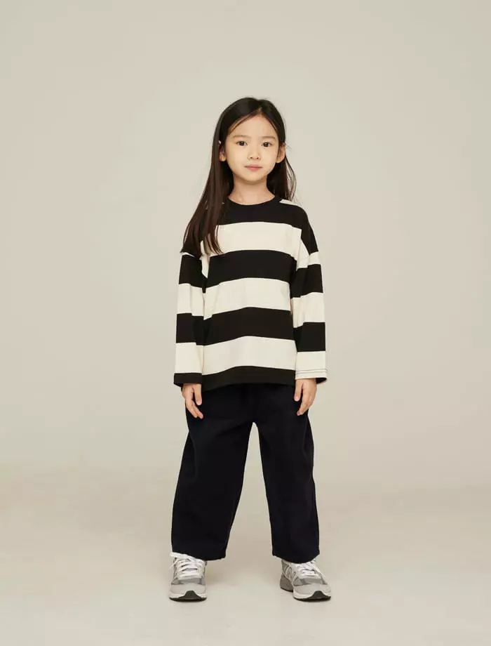 nrk - Korean Children Fashion - #childrensboutique - Stripes Box Tee - 10