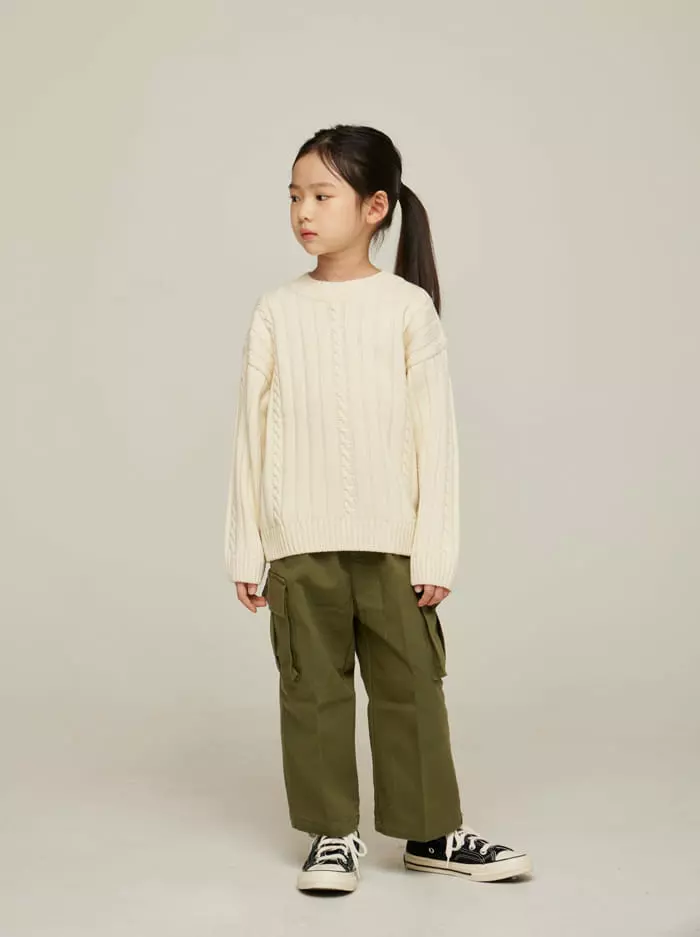nrk - Korean Children Fashion - #childrensboutique - Cool Twist Knit Tee - 12