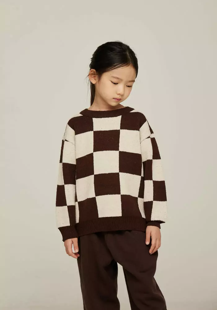 nrk - Korean Children Fashion - #designkidswear - Bookle Square Knit Tee - 10