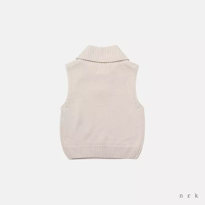 nrk - Korean Children Fashion - #designkidswear - Collar Vest - 5