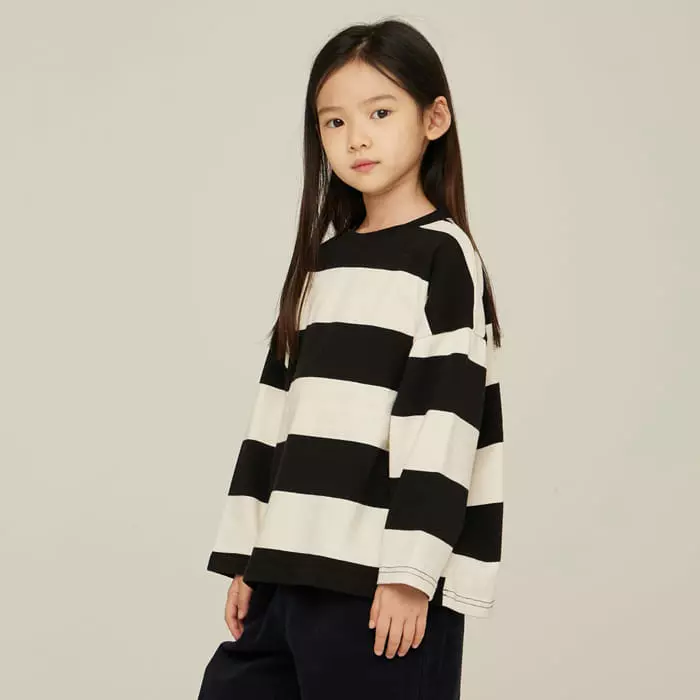 nrk - Korean Children Fashion - #designkidswear - Stripes Box Tee - 11