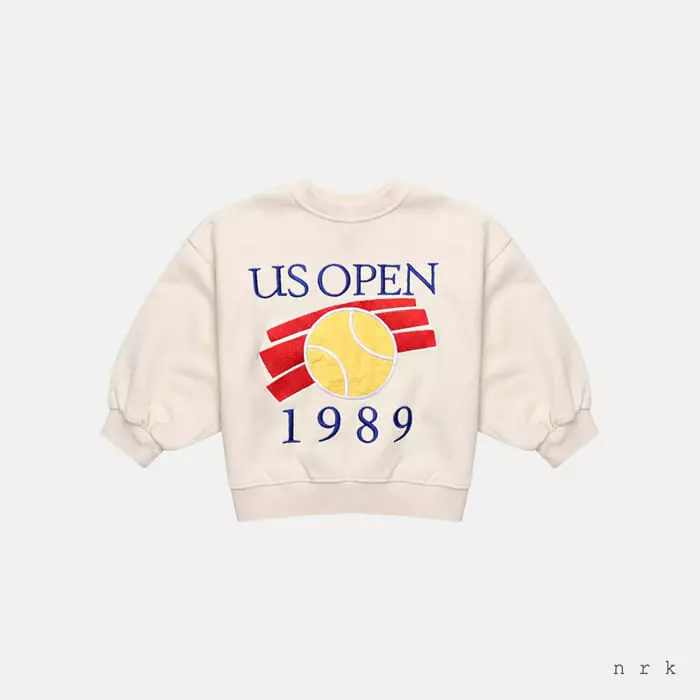 nrk - Korean Children Fashion - #discoveringself - Ball Embroidery Patch Sweatshirt - 3