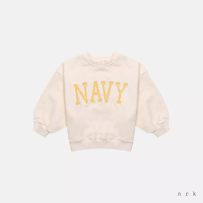 nrk - Korean Children Fashion - #discoveringself - Patch Embroidery Sweatshirt - 2