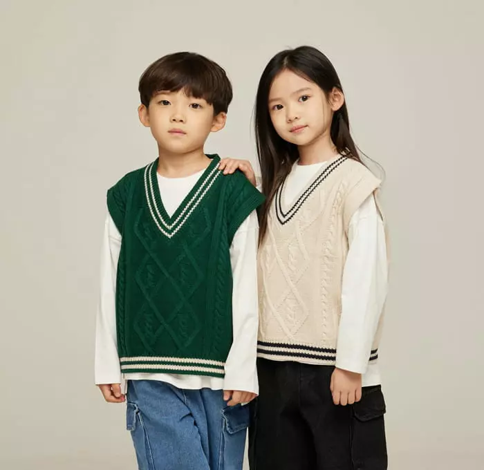 nrk - Korean Children Fashion - #fashionkids - School Look Vest - 10