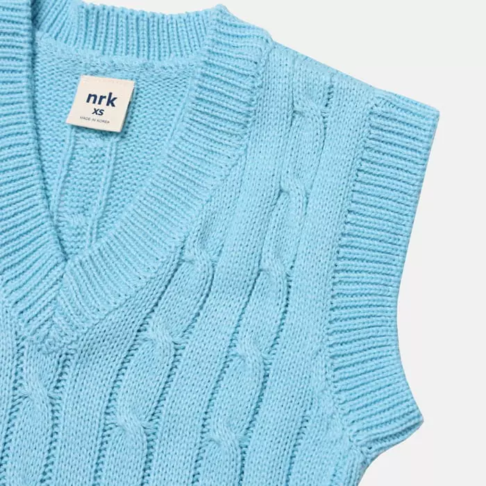 nrk - Korean Children Fashion - #fashionkids - Cable Vest - 8