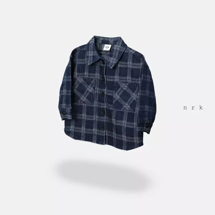 nrk - Korean Children Fashion - #fashionkids - Twill Denim Shirt - 2