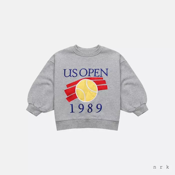 nrk - Korean Children Fashion - #discoveringself - Ball Embroidery Patch Sweatshirt - 4