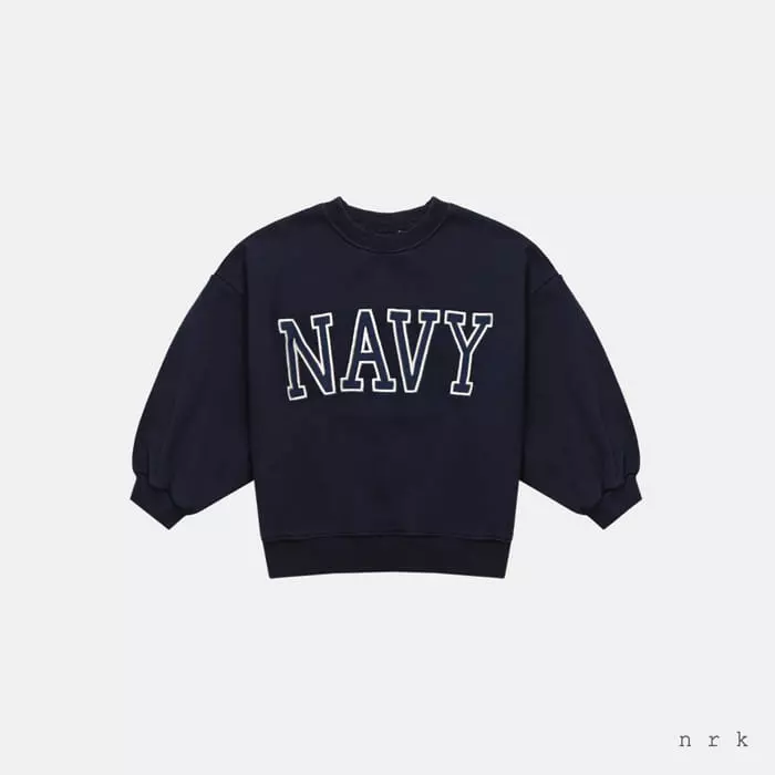 nrk - Korean Children Fashion - #fashionkids - Patch Embroidery Sweatshirt - 3