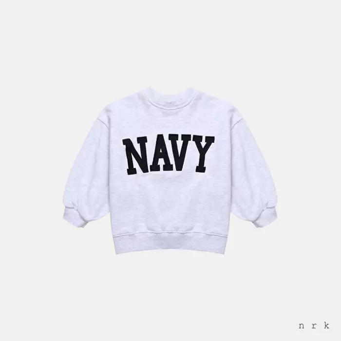 nrk - Korean Children Fashion - #fashionkids - Patch Embroidery Sweatshirt - 4