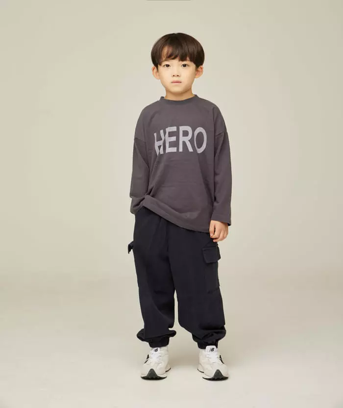 nrk - Korean Children Fashion - #kidsshorts - Hero Tee - 12