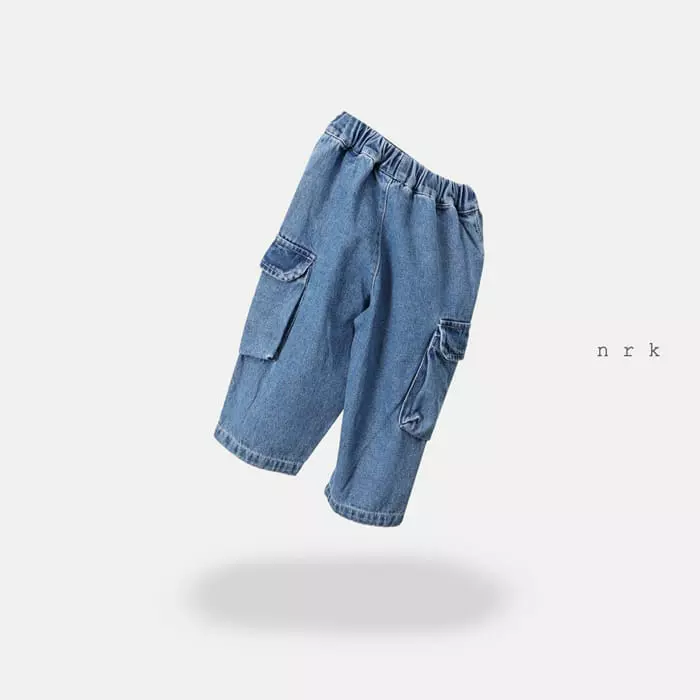 nrk - Korean Children Fashion - #fashionkids - Cargo Jeans - 4