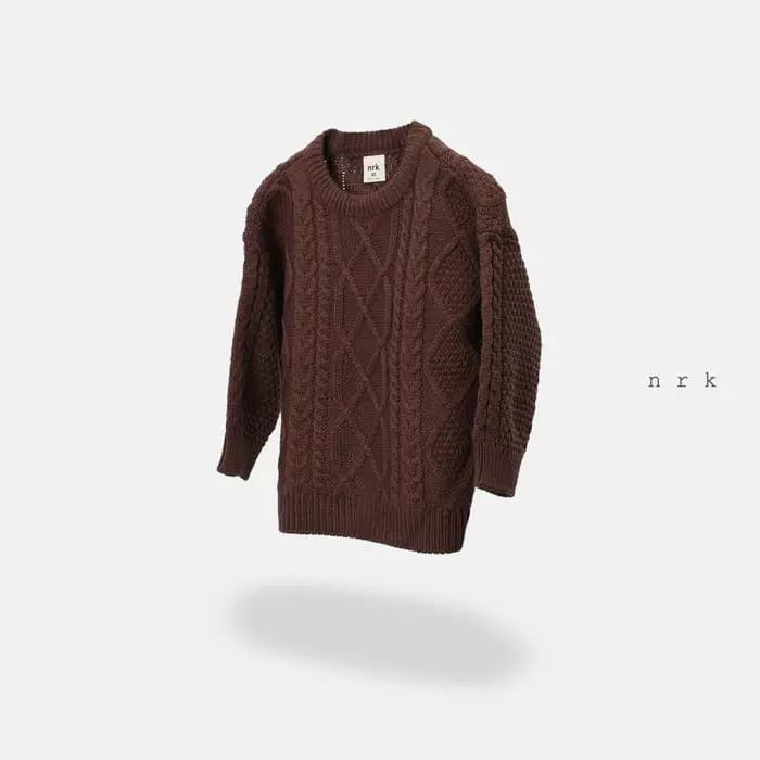 nrk - Korean Children Fashion - #kidsshorts - Fisher Man Knit Tee - 2
