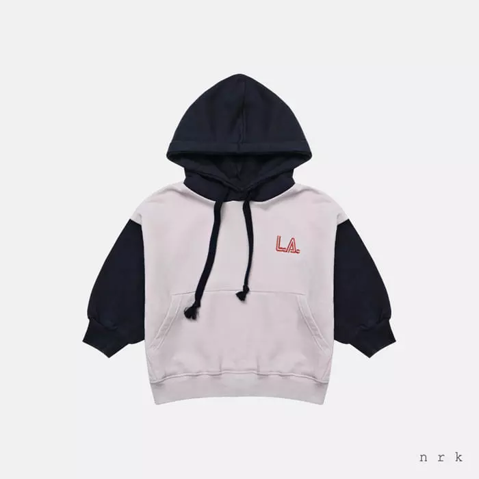 nrk - Korean Children Fashion - #kidsstore - LA Hoody Top Bottom Set - 3