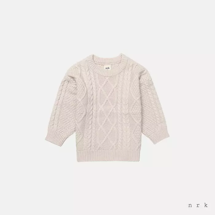 nrk - Korean Children Fashion - #kidsstore - Fisher Man Knit Tee - 3