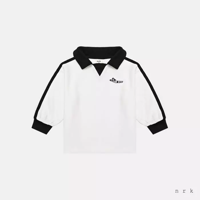 nrk - Korean Children Fashion - #kidzfashiontrend - Two Collar Tee - 3