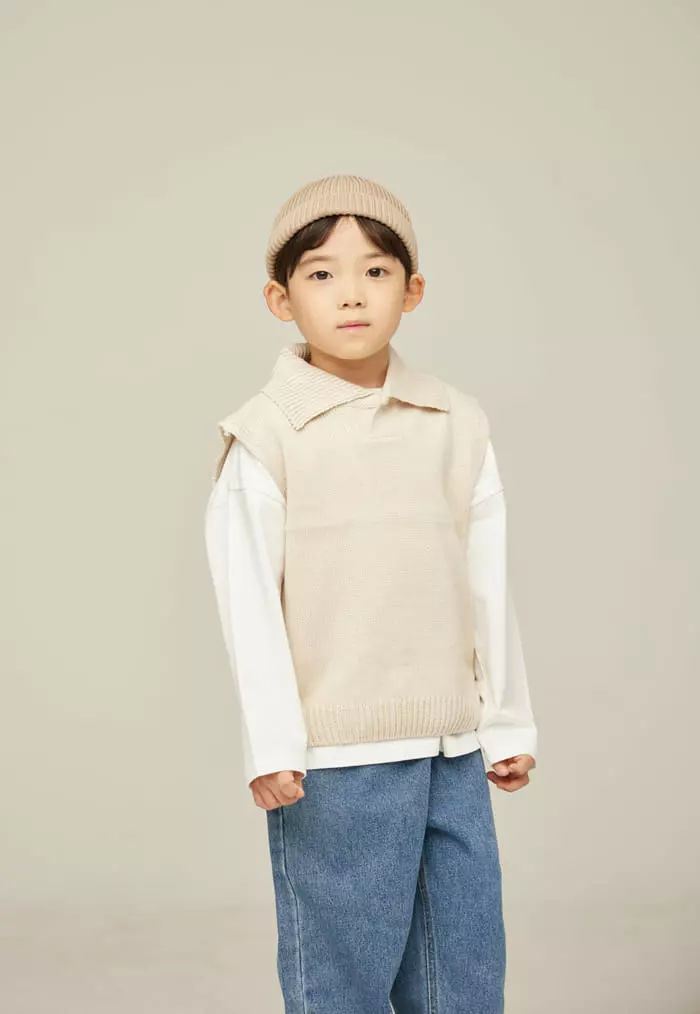 nrk - Korean Children Fashion - #littlefashionista - Collar Vest - 12