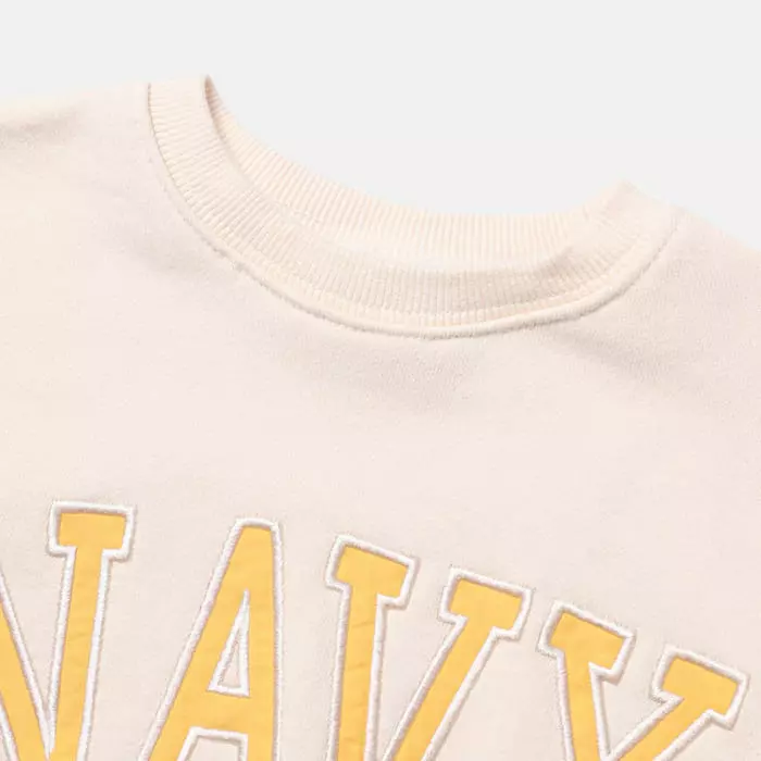 nrk - Korean Children Fashion - #littlefashionista - Patch Embroidery Sweatshirt - 8