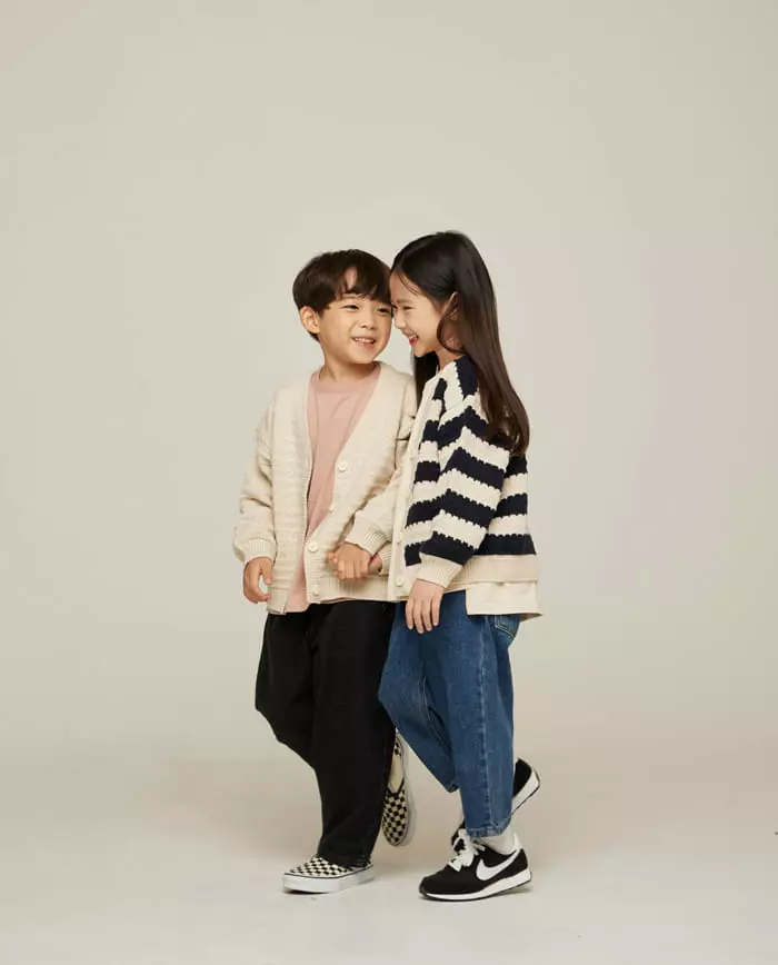 nrk - Korean Children Fashion - #littlefashionista - Block Cardigan - 8