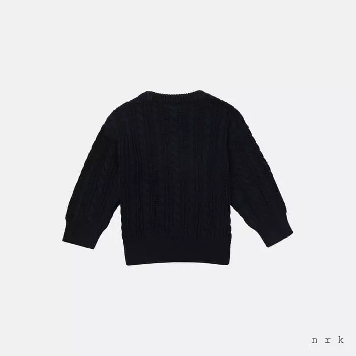 nrk - Korean Children Fashion - #littlefashionista - Twist Knit Tee - 5