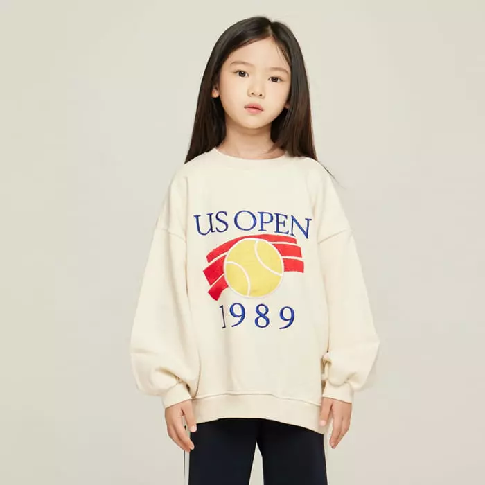 nrk - Korean Children Fashion - #minifashionista - Ball Embroidery Patch Sweatshirt - 11