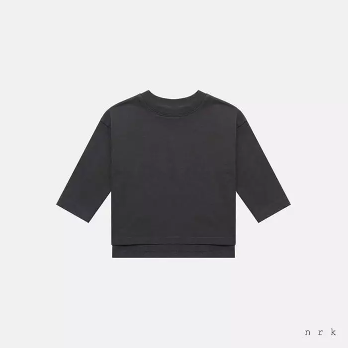nrk - Korean Children Fashion - #minifashionista - Basic Slit Tee - 6