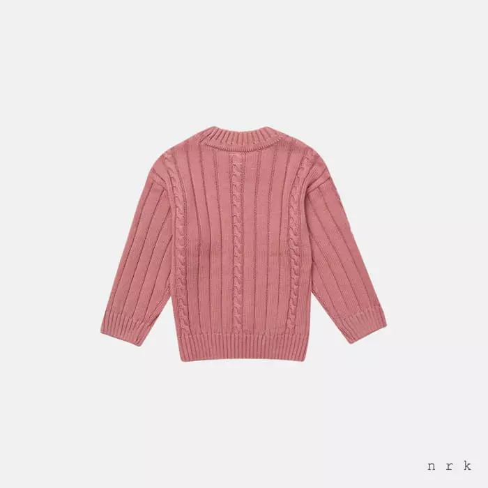 nrk - Korean Children Fashion - #minifashionista - Cool Twist Knit Tee - 6