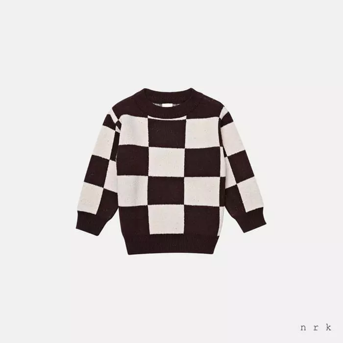 nrk - Korean Children Fashion - #minifashionista - Bookle Square Knit Tee - 4