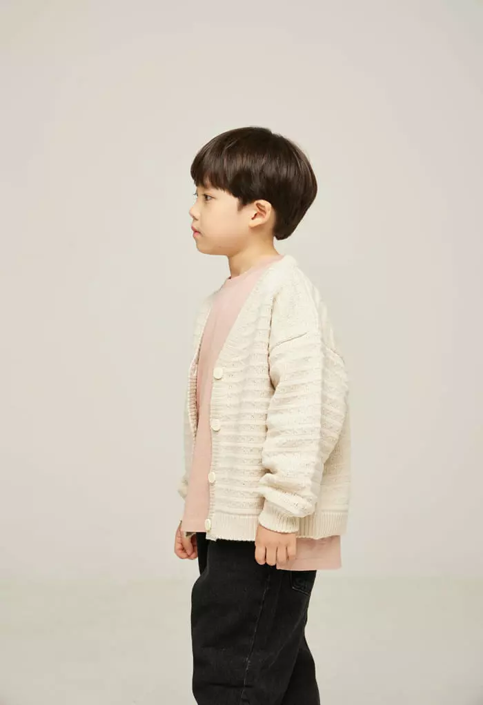 nrk - Korean Children Fashion - #prettylittlegirls - Block Cardigan - 11