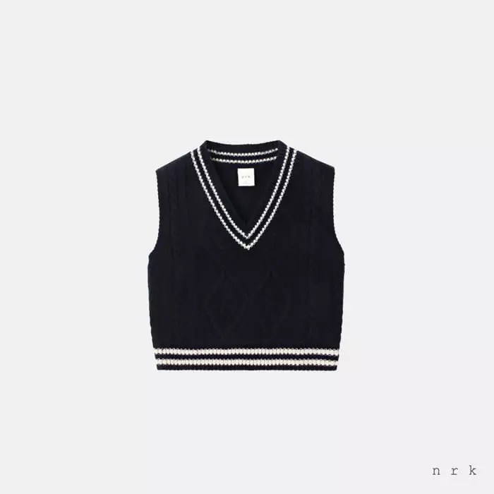 nrk - Korean Children Fashion - #stylishchildhood - School Look Vest - 5