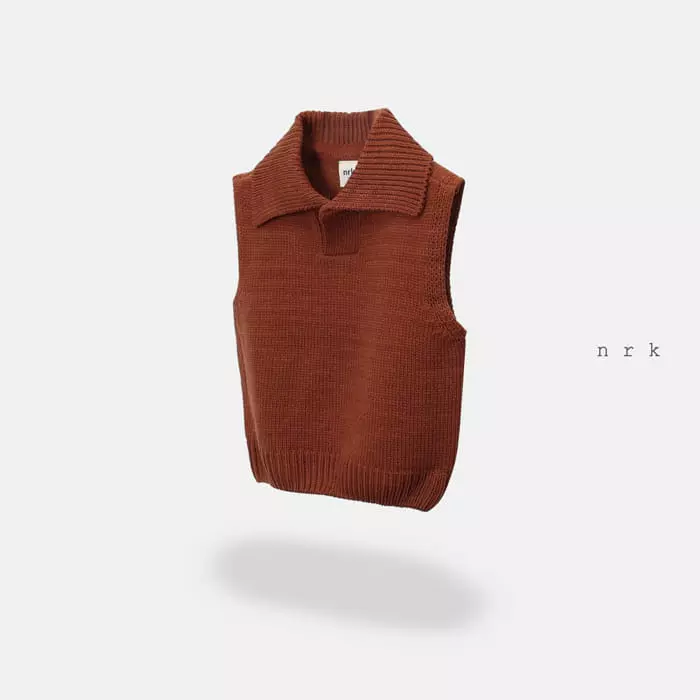 nrk - Korean Children Fashion - #stylishchildhood - Collar Vest - 2
