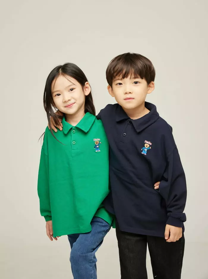 nrk - Korean Children Fashion - #stylishchildhood - Bear Collar Tee - 12
