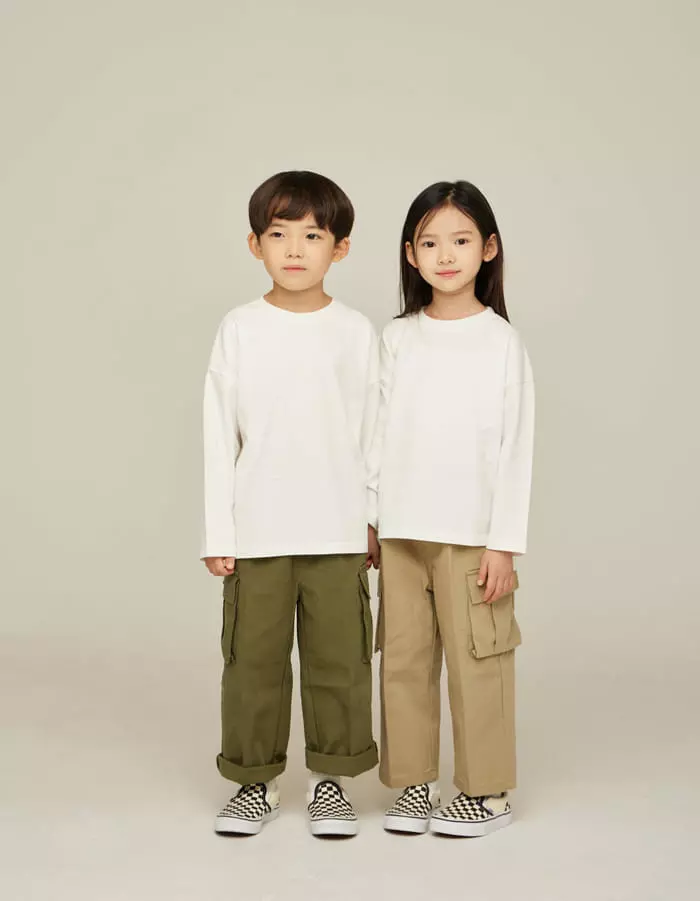 nrk - Korean Children Fashion - #stylishchildhood - Basic Slit Tee - 10