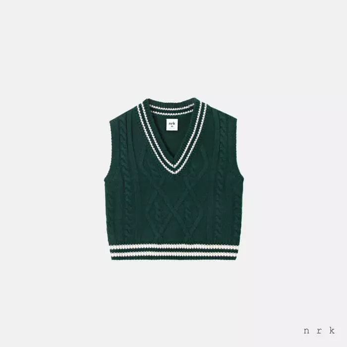 nrk - Korean Children Fashion - #todddlerfashion - School Look Vest - 3