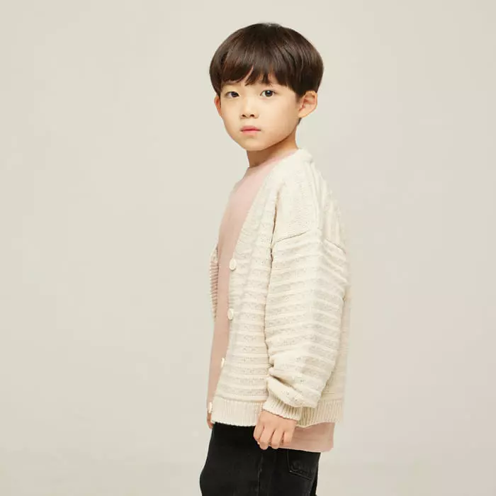 nrk - Korean Children Fashion - #todddlerfashion - Block Cardigan - 12