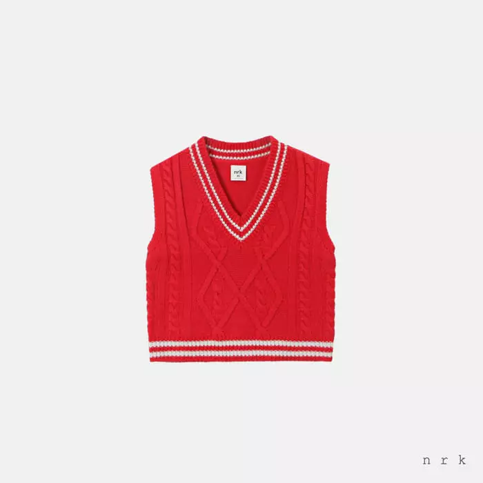 nrk - Korean Children Fashion - #todddlerfashion - School Look Vest - 4